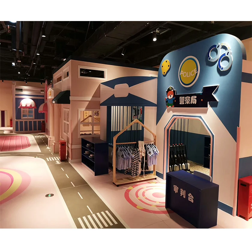 zhongyi amusement Quality Indoor Play Area Kids Role Play house Children Soft Play Indoor Playground