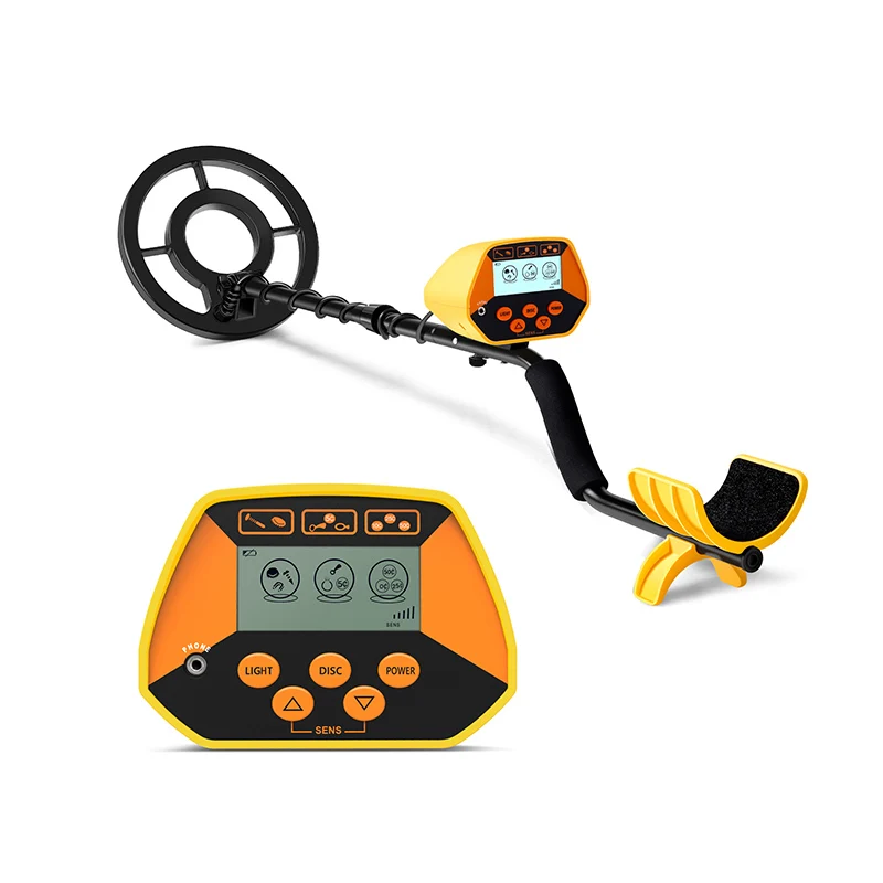 Высокая чувствительность Точность ундергроуд золото детекторы металла с ЖК-дисплеем и светодиодной подсветкой
