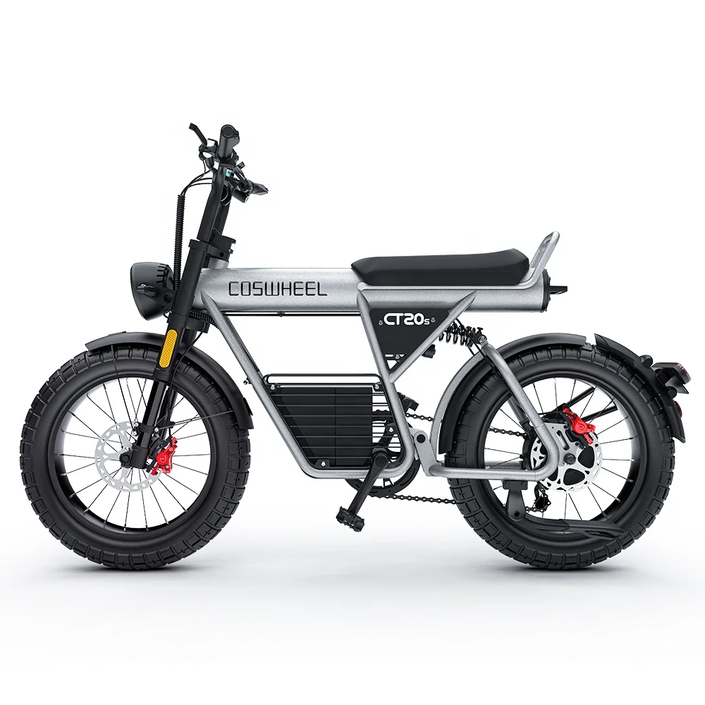 COSWHEEL CT20S 2000 Вт лучшие электронные велосипеды велосипед для велосипеда 20 дюймов двойной гидравлический дисковый тормоз 48 В 25 А/1500 электрические с толстыми шинами
