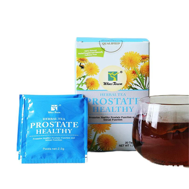 High Quality Prostate tea for Natural organic herbs prostatitis tea promotes healthy prostate with Box Bag Packaging