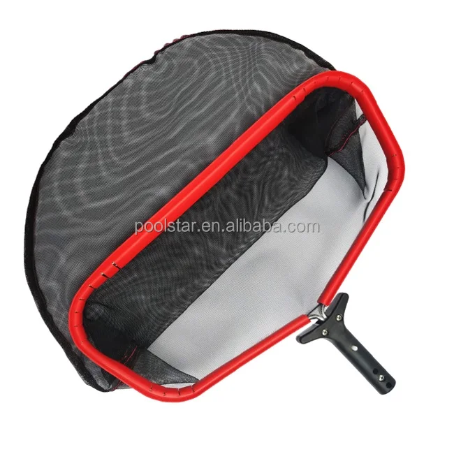 Heavy Duty Aluminum Frame Swimming Pool Accessories Large Deep Bag Leaf Rake Pool Skimmer Net for Pool Spa Pond Fountain