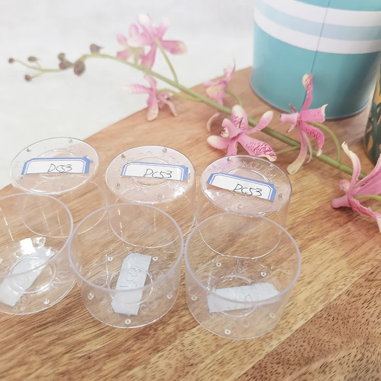 clear plastic polycarbonate tea light cups container candle