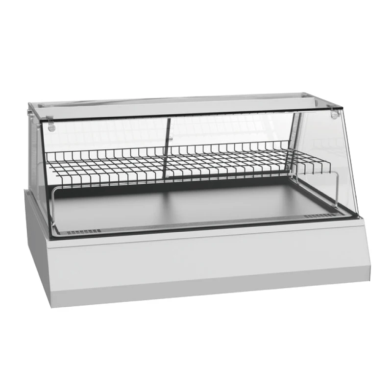 Stainless Steel Heated Display Hot Food Warmers Showcase 156L