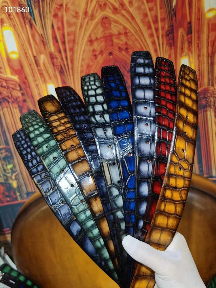 Luxury designer lady handbag genuine crocodile skin leather women tote bag handbag