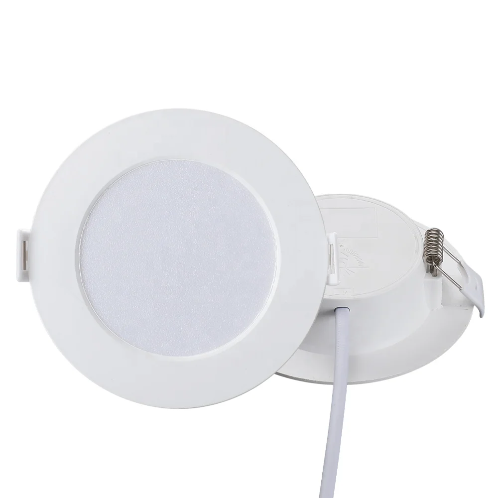 High Lumen Flat Lighting Plastic 22w Commercial Big Recessed Round Backlit LED Panel Light DOB Light Supplier