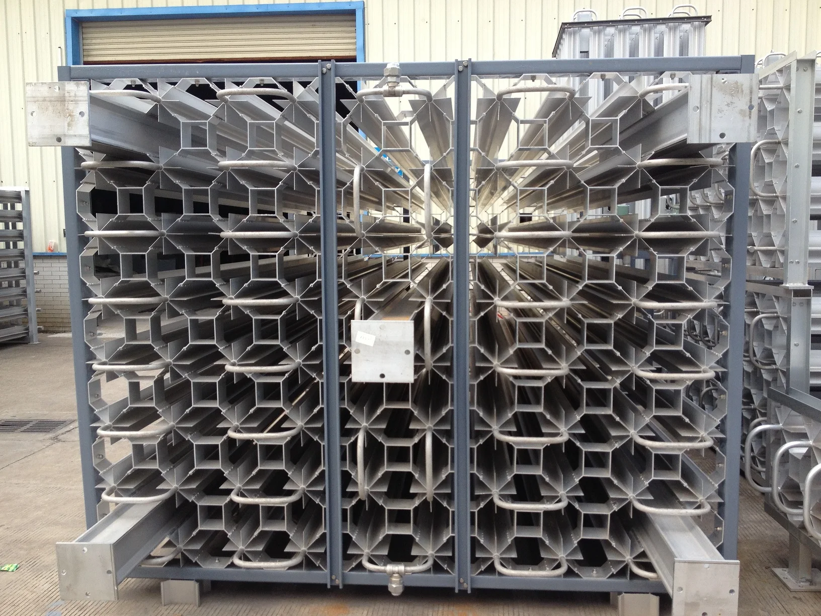 10Nm3/hr ~ 8000 Nm3/hr industrial ambient air heated vaporizers (VAP)