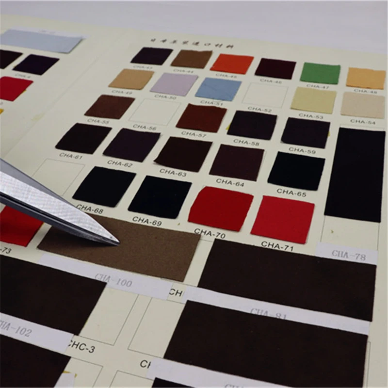 
Japan High Temperature Resistant Not Fade Grey Pvc Faux Leather Suede 