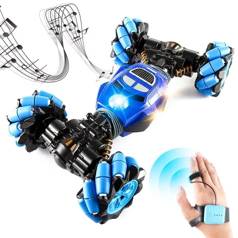  2021 Hand gesture remote control car 4x4 rc cars hobby drift with light