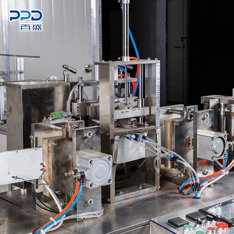 Simple to operate 2.6 kw full automatic four side sealing wet tissue wet wipes making machine