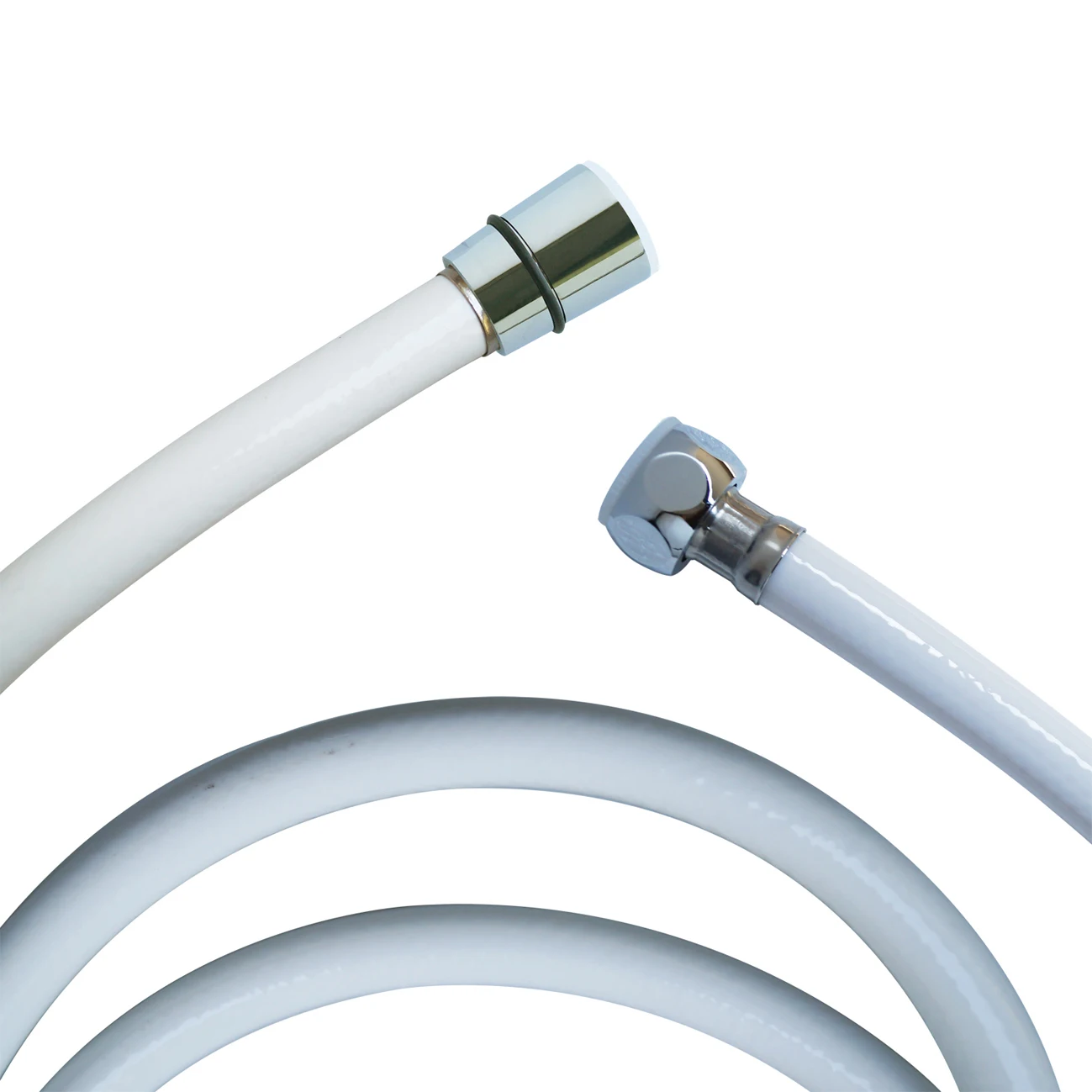 125cm Toilet Shower Shattaf Bidet White PVC Hose 1.2m 48 inches