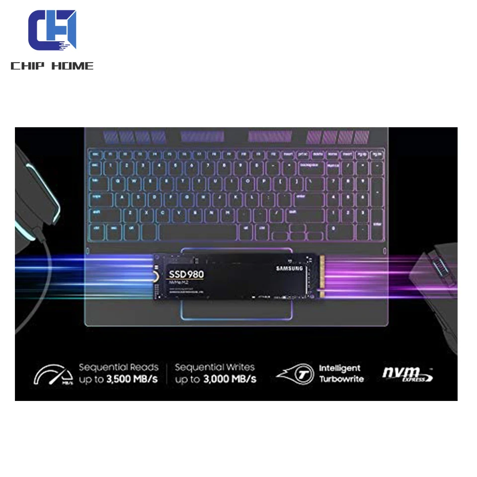 New and Original 980 SSD 500GB 1TB PCle 3.0x4 NVMe M2 2280 Internal Solid State Drive MZ-V8V500BW MZ-V8V1T0BW