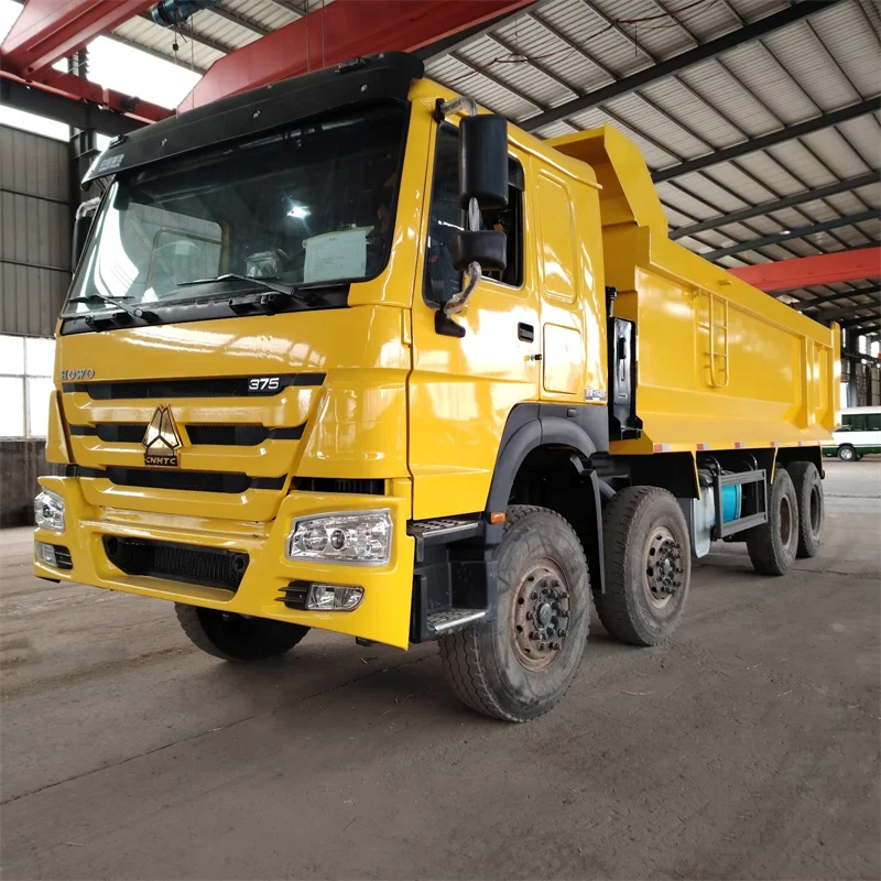 6x4 8x4  howo used dump trucks 12wheelers tipper truck