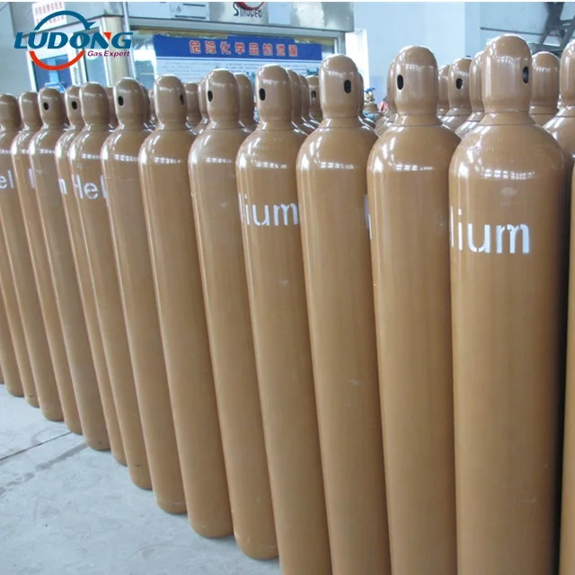balloon helium gas /Industry helium gas/ 99.999% helium gas in 50L 200bar gas cylinder