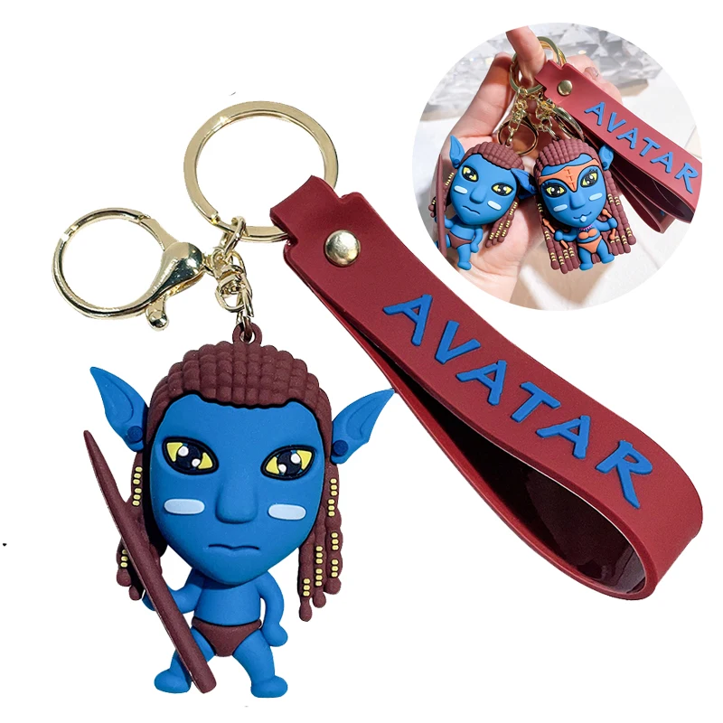 LC271 Hot Movie Avatar Keychain Character Jake Sully Neytiri Navi Moat Creative Keyring Pendant Keychain Giftk Wholesale