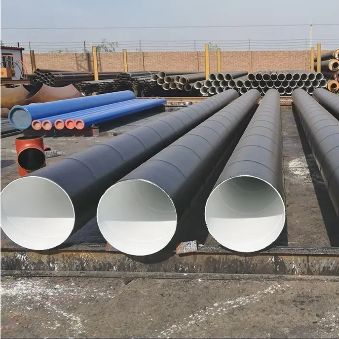 Internal and external coating Spiral Anticorrosion Tube SSAW SAWH FBE 2PE 3PE 2PP 3PP Antiseptic Steel Pipe