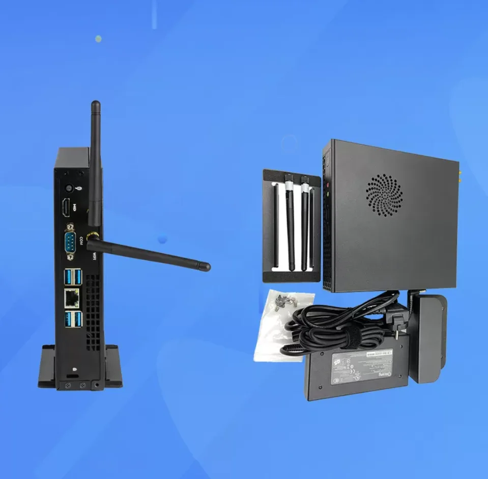 
 Настольный мини-ПК, процессор 9 поколения 9100 I3 Mini Pc 190*180*40 мм  