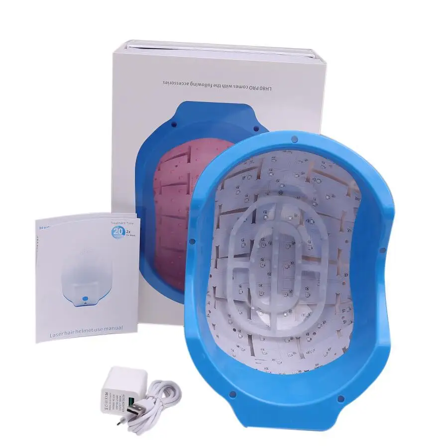 2023 hair growth helmet laser hair growth laser helmet for hair lose treatment