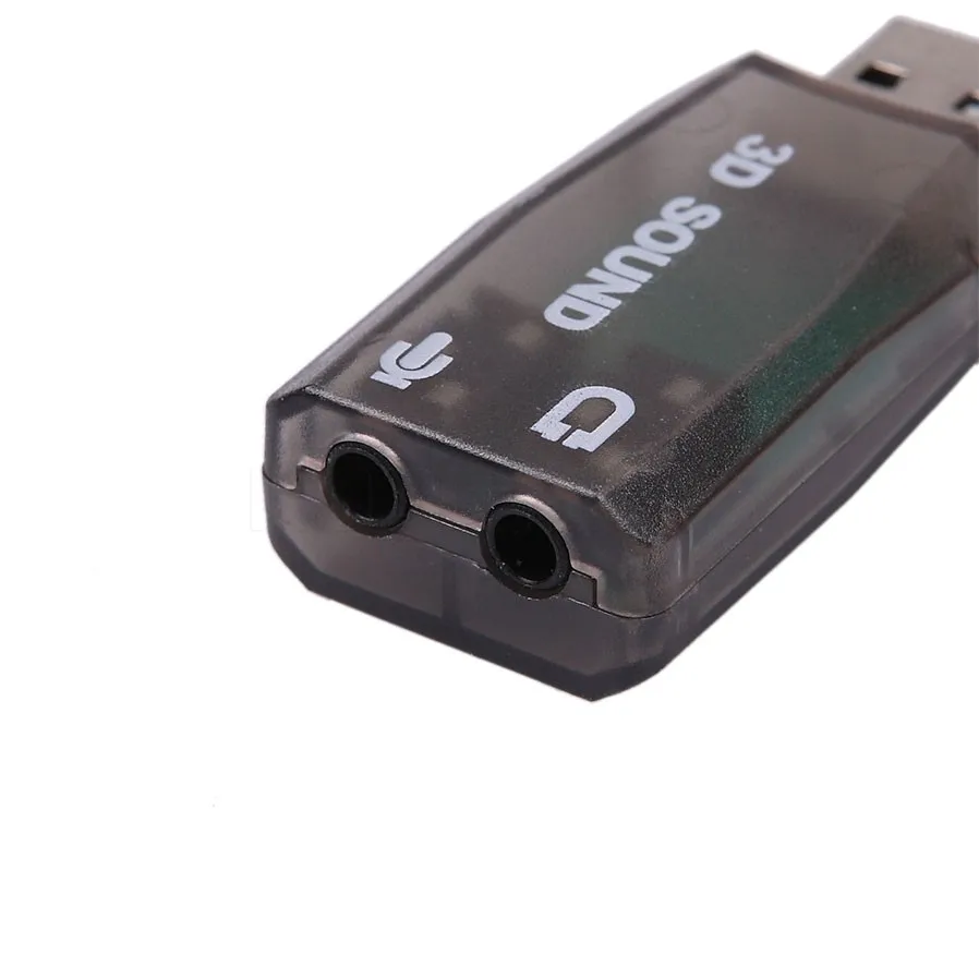 Внешняя USB звуковая карта 3D Аудио гарнитура микрофон адаптер для ПК настольная поддержка трехмерного звука Plug