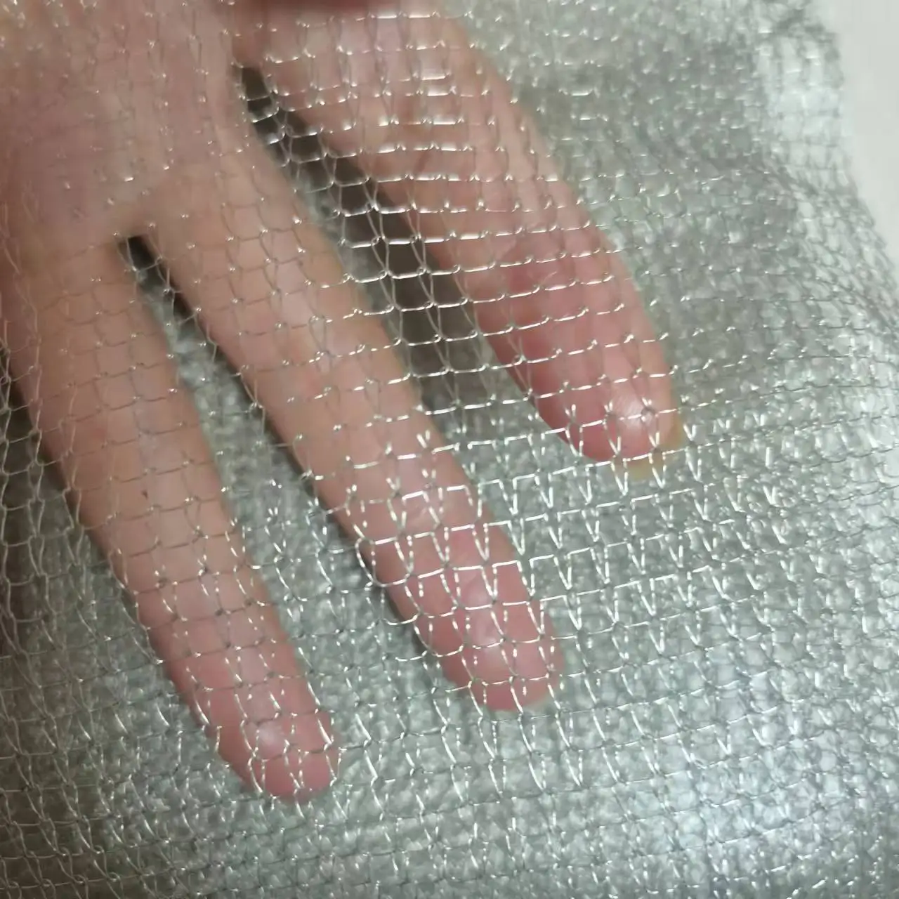 Stainless steel and metal knitted wire mesh sleeve GAS LIQUID filter mesh
