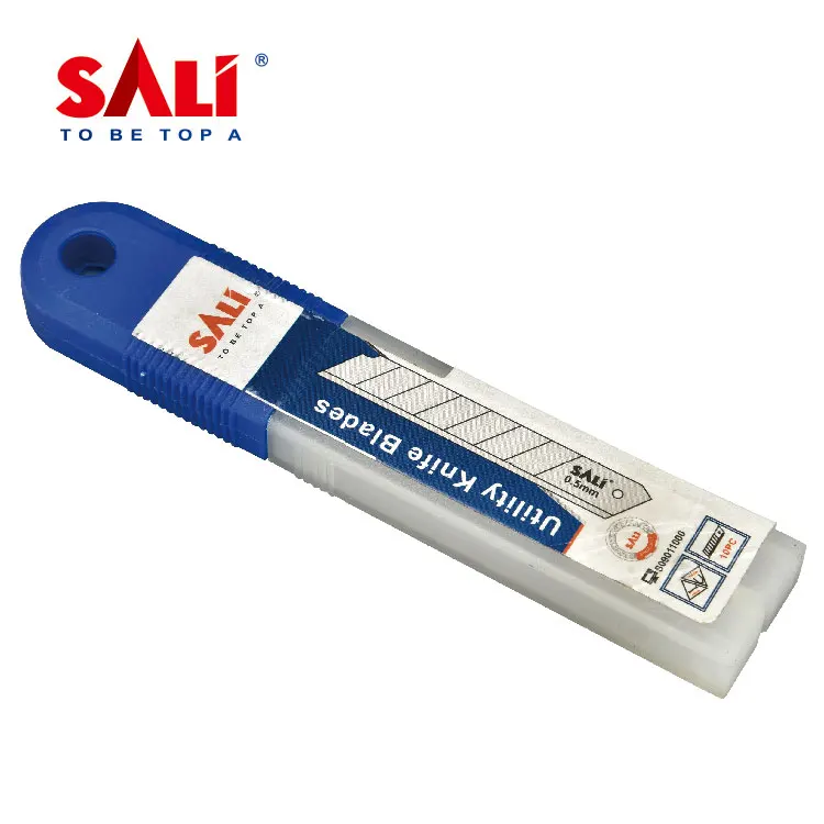 Sali 10 Pcs Box Cutter Letter Opener Snap off Replacement Blade Utility Knife Blades