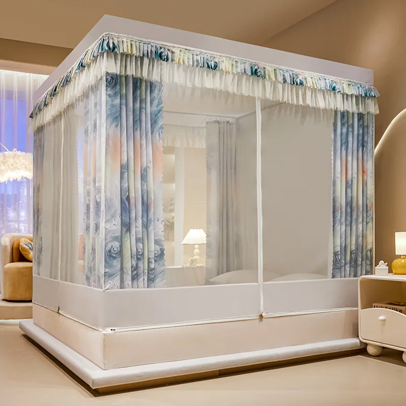 Large Modern Beautiful Luxury Mosquitera Netting Bed Round Tent Portable Foldable Pop Up Mosquito Net For Bed