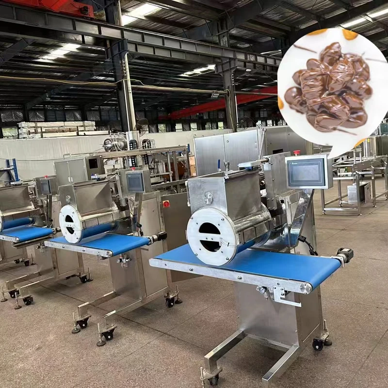 LST 400/600 hot selling chocolate peanut cluster machine chocolate covered nuts cluster depositor machine