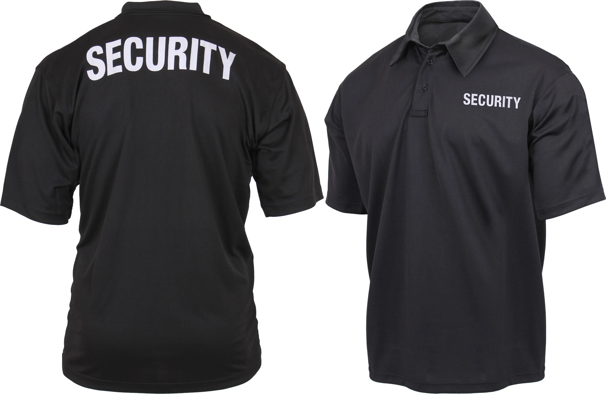 Security Guard Polo Shirt Two Tone 3M Reflective Men Workwear Shirt Quick Dry Security Guard Safety Polo Shirts