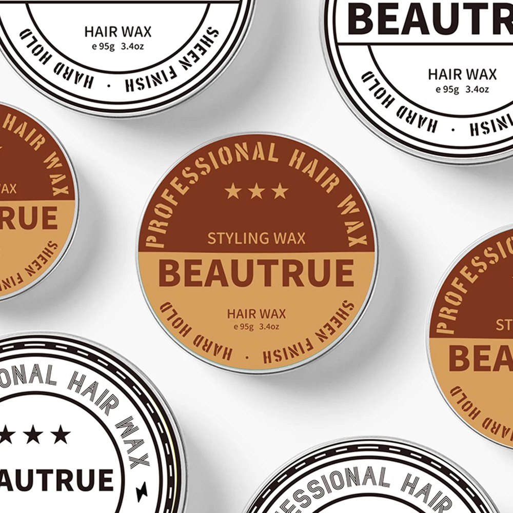 New Arrival Your Own Brand Hair Wax Strong Hold Gel Mens Hair Pomade Hair Wax