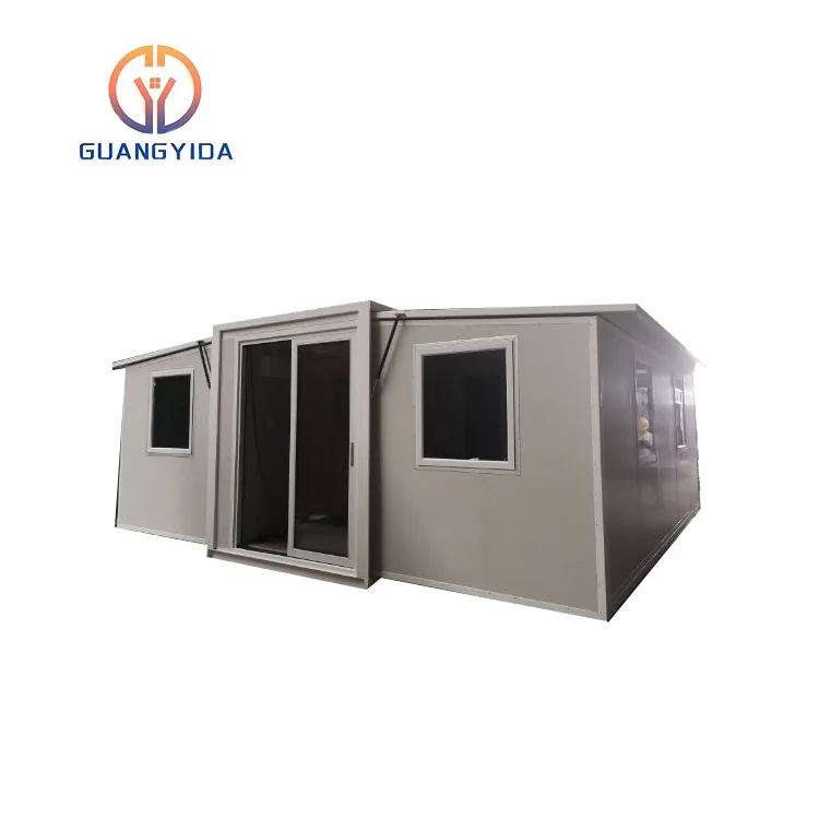 Factory Supplies Steel Structure Frame Luxury Sandwich Panel Portable Prefabricate Homes Prefab Container House Expandable