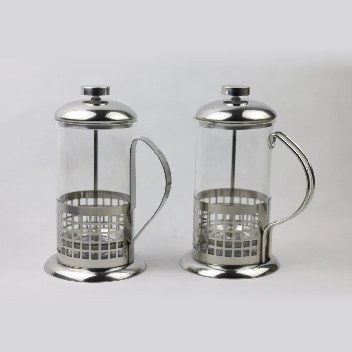 French Press Coffee Brewer Coffee Pot Coffee Maker Kettle 600 ML Stainless Steel Thermos Barista Tools