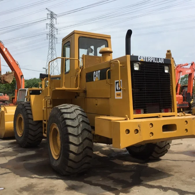 Used Wheel Loader Cat 966e Front Loader Civil Engineering Machine Type Zi 50g Engine Cat 30kg Provided Construction 15 Ton 4500
