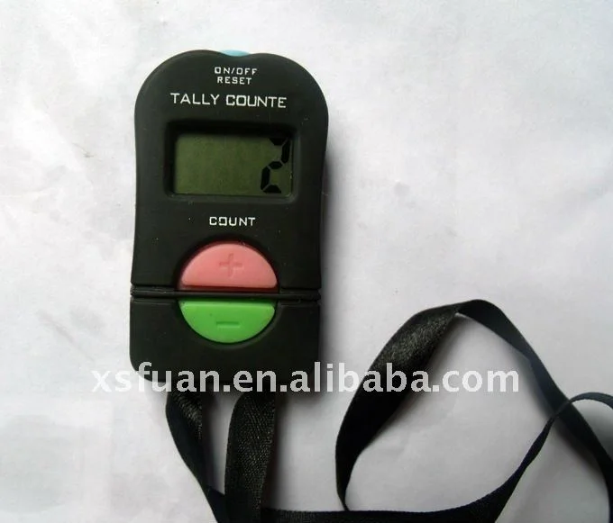 2021 newly factory wholesale electronic digital tally counter led clicker tasbih muslim for count