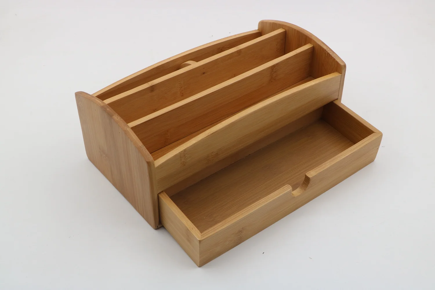Recycle material bamboo Jewelry storage cosmetic box makeup storage organizer