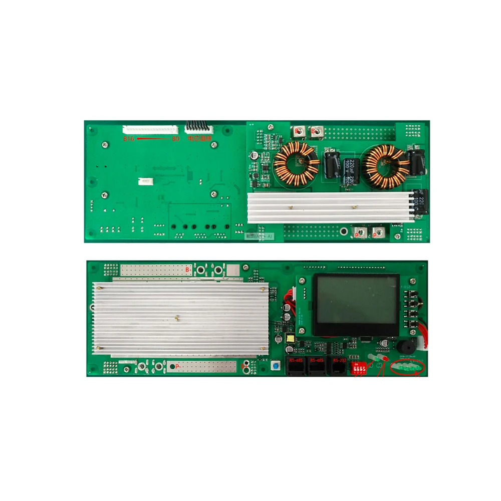 Баланс smart bms 16 s 100a с монитором для lifepo4 3 2 вольт батарея