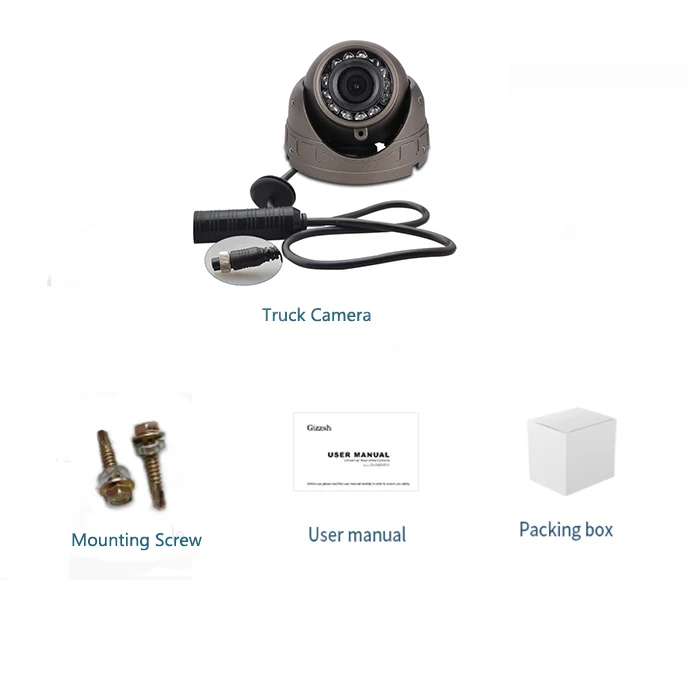Bus security monitoring camera AHD1080p night vision 360 degree view camera