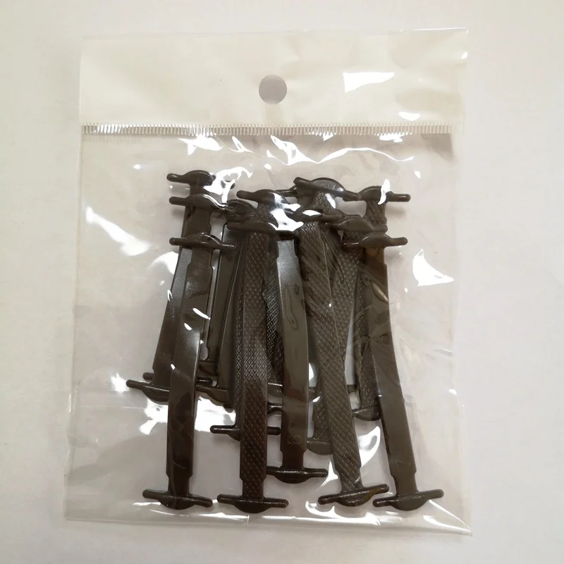 Supply multi colors lazy elastic no tie silicone shoelaces