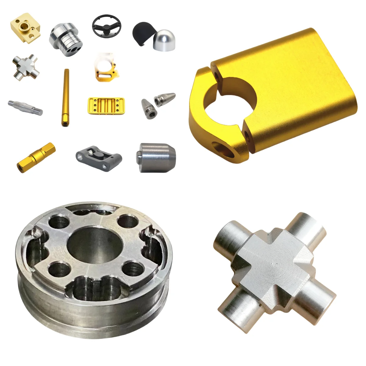 Factory strictly control the work tolerance custom CNC processing aluminum steel copper metal products surface treatment service