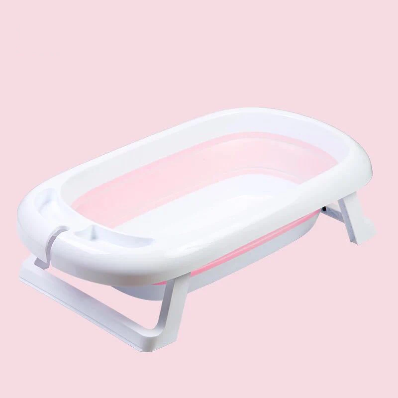 Factory direct OEM logo color portable kids folding baby bath tub bathtub for newborn
