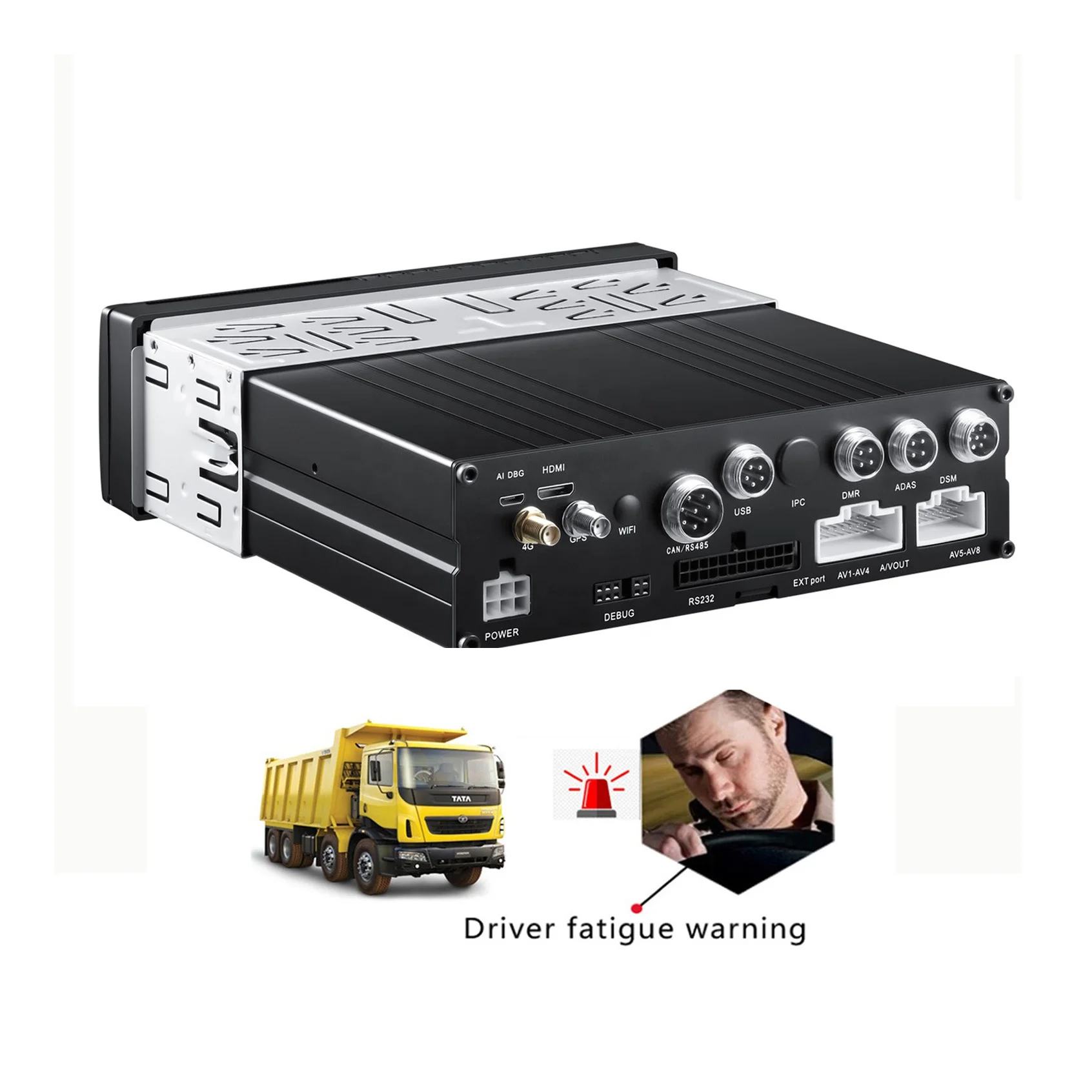  6ch Мобильный DVR JF-S6 диктофон Blackbox Поддержка Wi-Fi GPS и сочетать с 1080p BPC для пассажирского автобуса счетчик 2