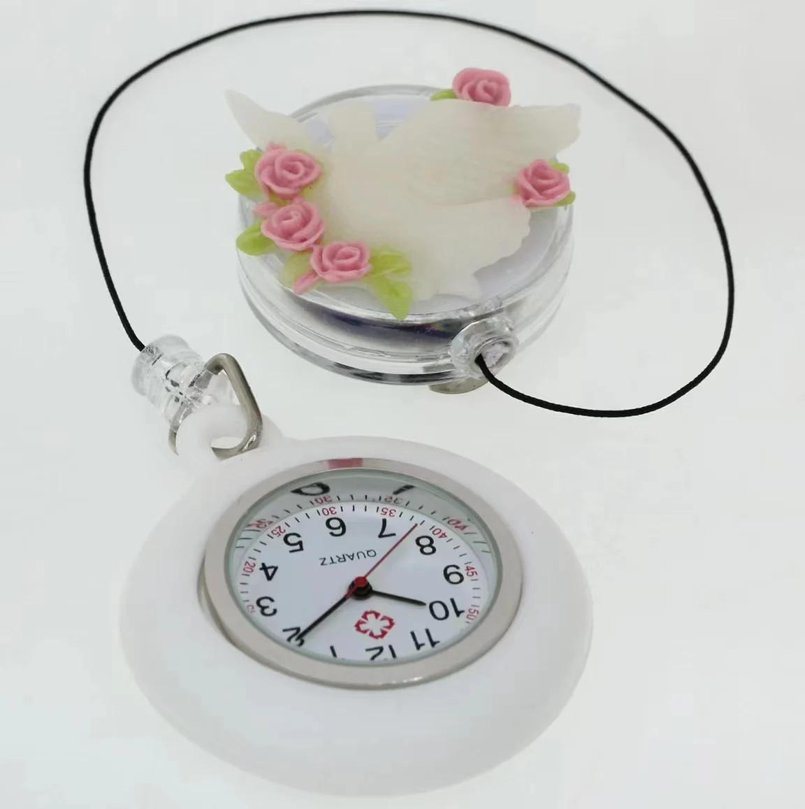 Badge holder Retractable For Nurse Doctor Gift Badge reel Pocket watch Stopwatch Nurse Accessories