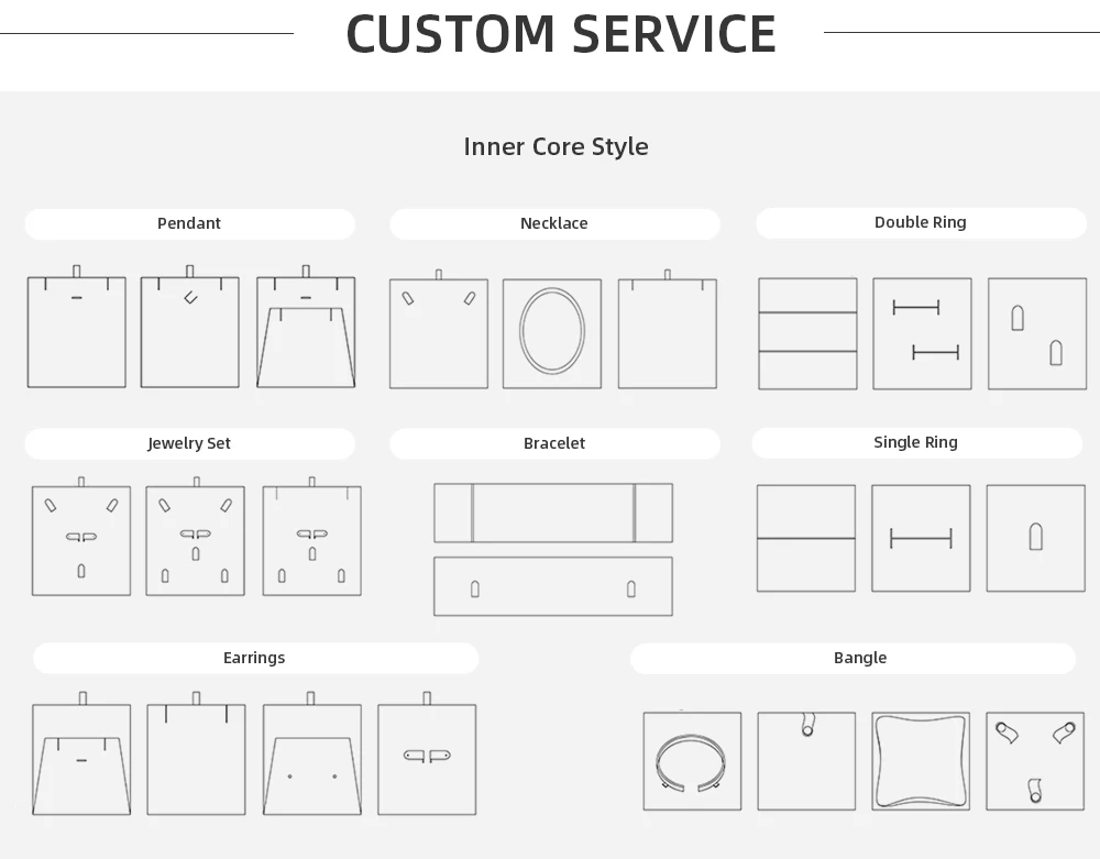 Factory wholesale velvet gift jewellery jewelry packaging box personalised jewellery boxes with logo custom for ring/bracelet