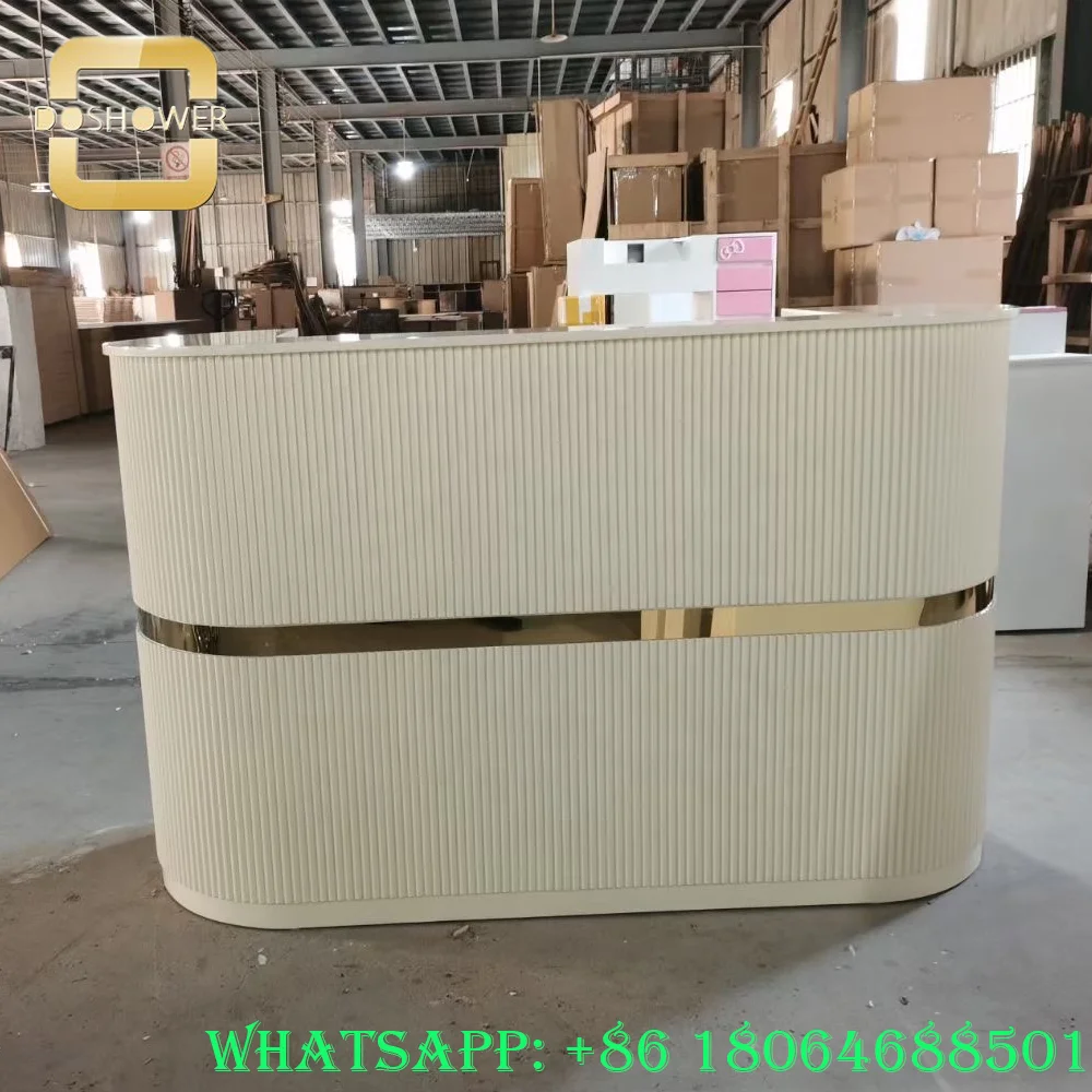 led lighting reception desk supplier of customized reception desk with beauty salon for salon furniture reception desk package