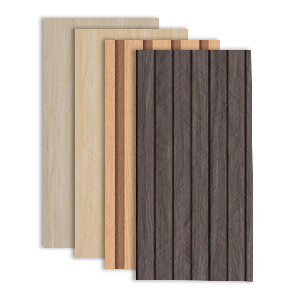 Bathroom 3d Wood Waterproof Peel and Stick Vinyl Wall Tile Adhesive