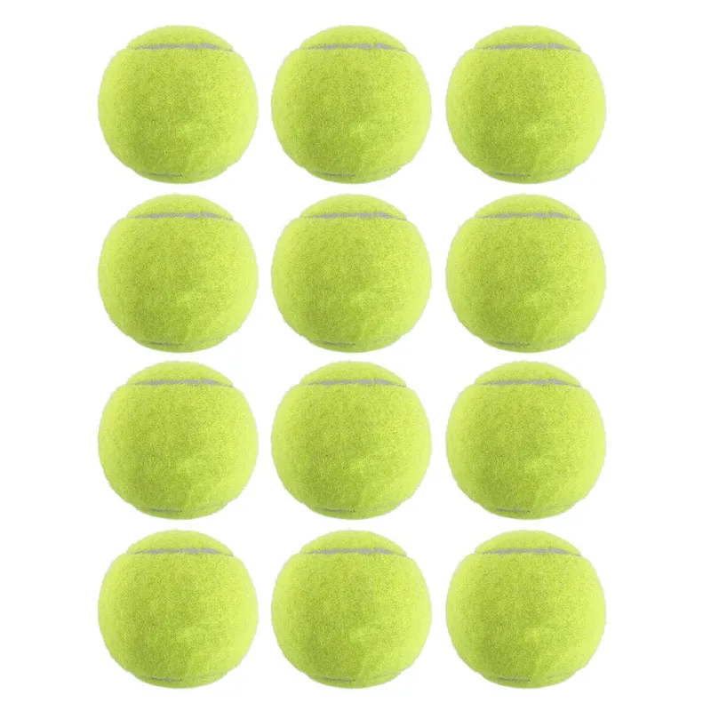 ZONWINXIN Beginner Training Ball Tennis Balls, 12 Pack Training Tennis Practice Balls