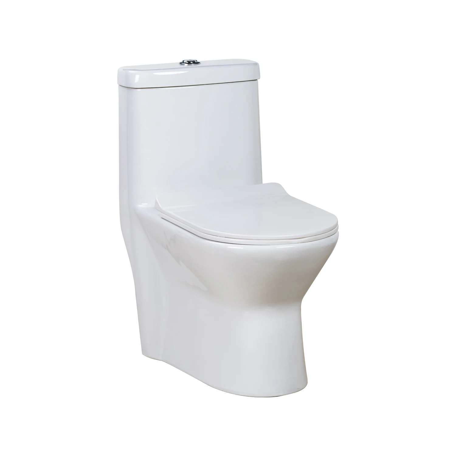 Economic Cheap One Piece Toilet Floor standing S Trap Toilet Ceramic WC Popular for South of American Market