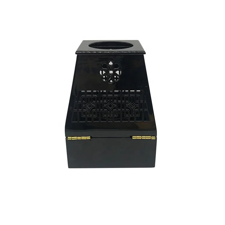 Portable Arabic Wooden Incense Burner For Home Decoration