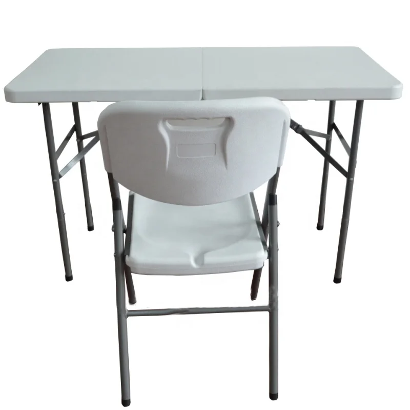 Professional manufacturer small folding camping lock 4FT foldable table