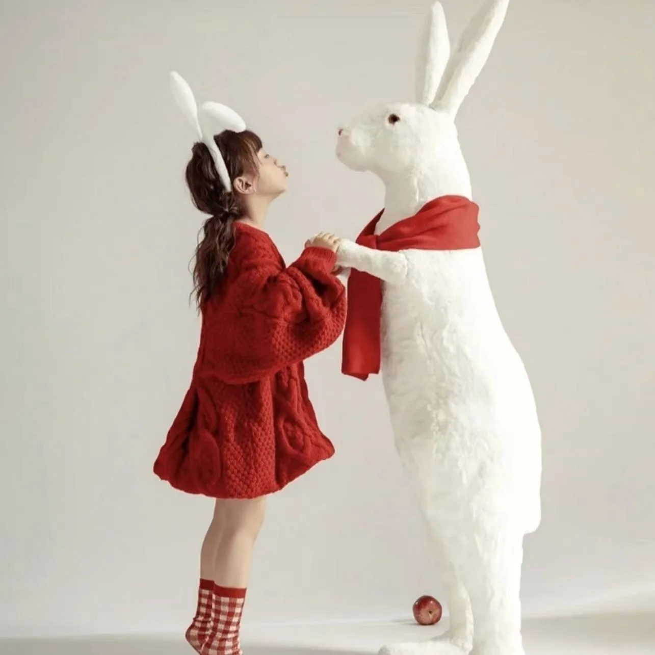 Bunny Decor Easter Decoration Big Rabbit Animal Model Festival Supplies Easter Party Mardi Gras Decorations Bunny