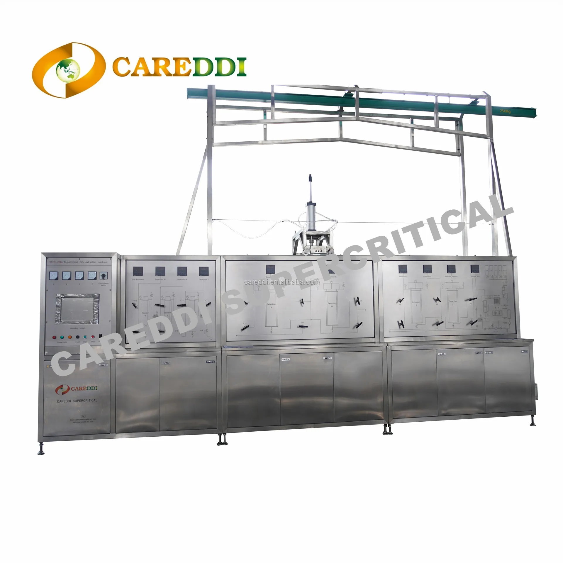 ASME certificated USA Standard Supercritical  Hemp CO2 Extraction Machine 200L