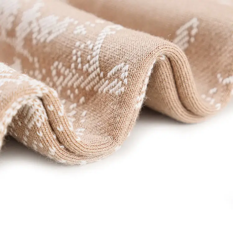 Comfortable terry hacci fabric jacquard fabric 158cm 300gsm print stretch cotton knitted fabric